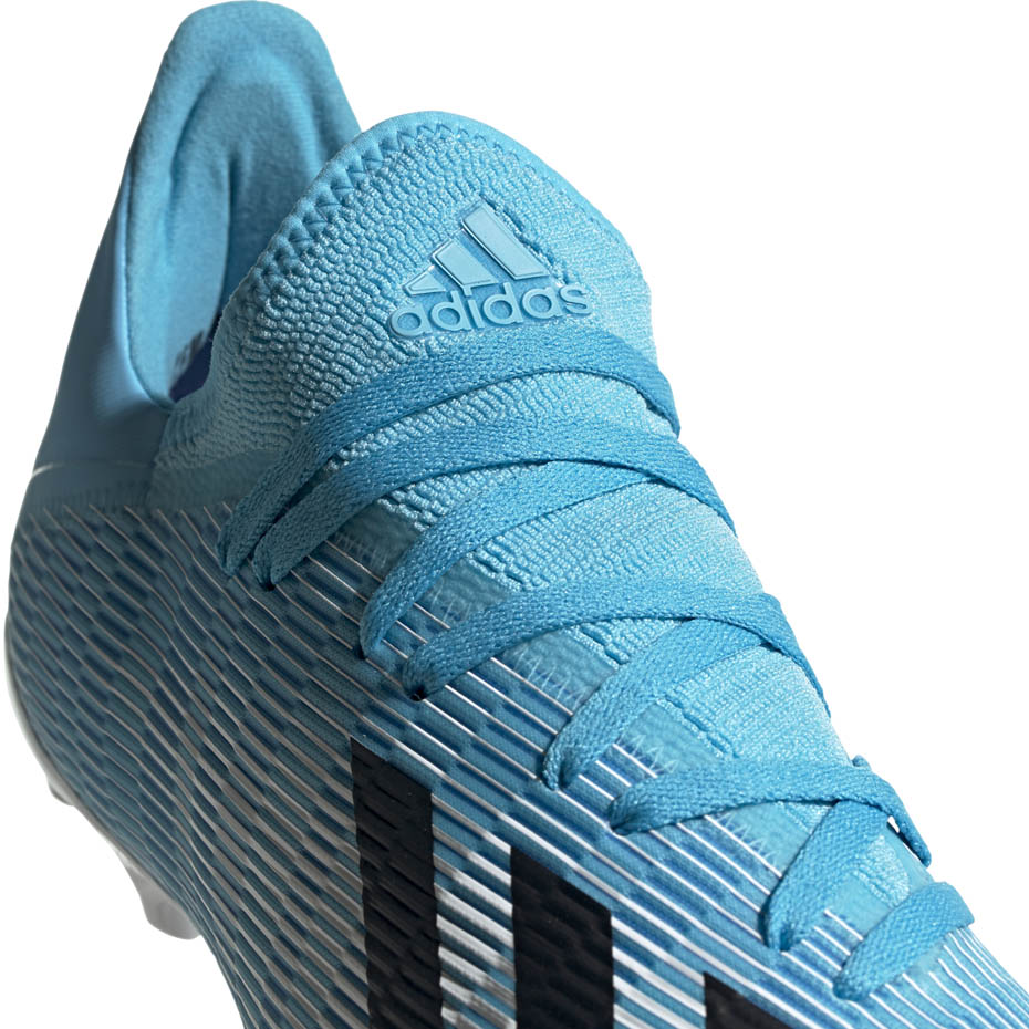 Buty piłkarskie adidas X 19.3 FG niebieskie F35383 - obrazek 5