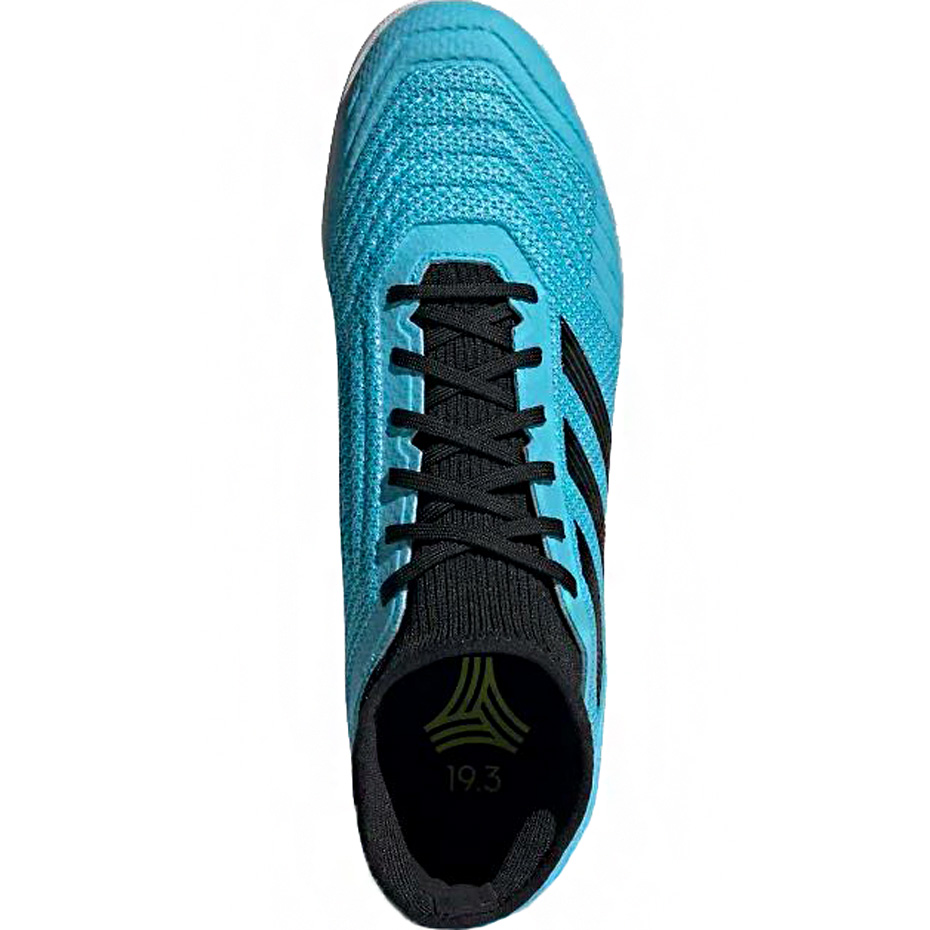 Buty piłkarskie adidas Predator 19.3 IN niebieskie F35615 - obrazek 3