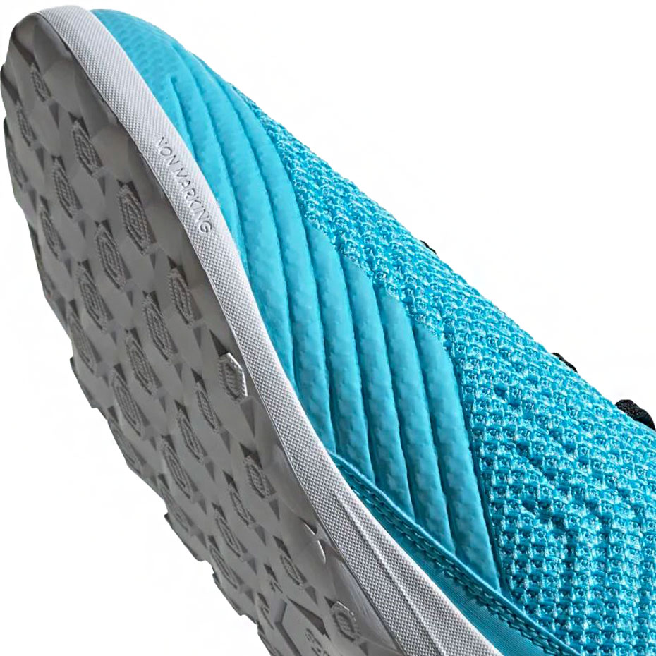 Buty piłkarskie adidas Predator 19.3 IN niebieskie F35615 - obrazek 4