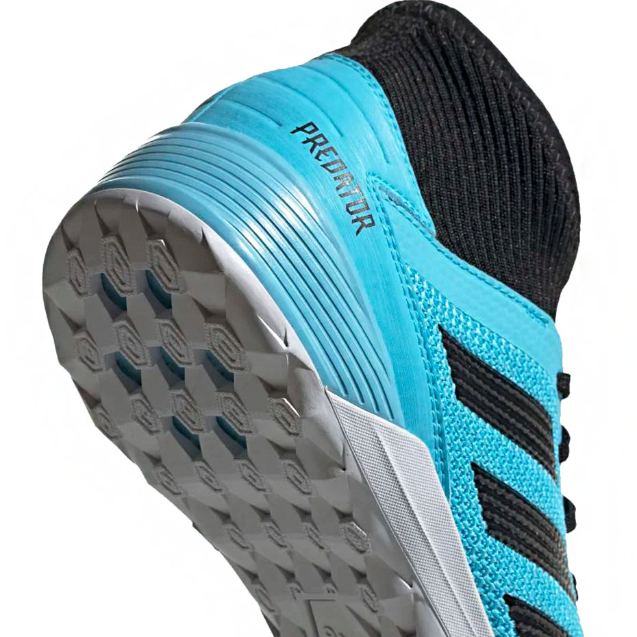 Buty piłkarskie adidas Predator 19.3 IN niebieskie F35615 - obrazek 6