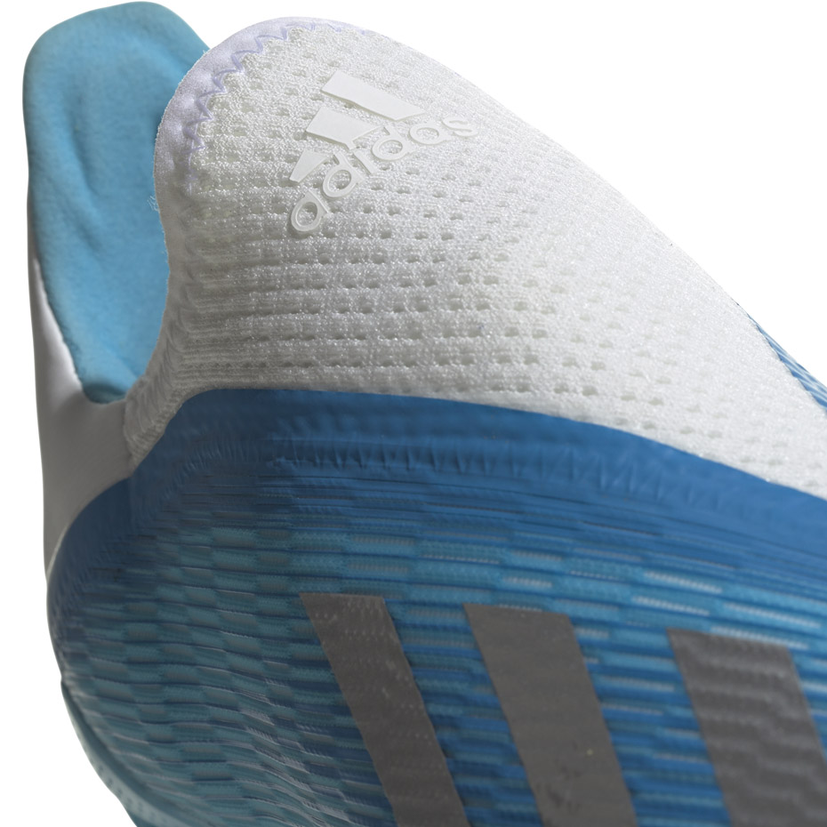 Buty piłkarskie adidas X 19.3 LL FG JUNIOR niebieskie EF9114 - obrazek 5