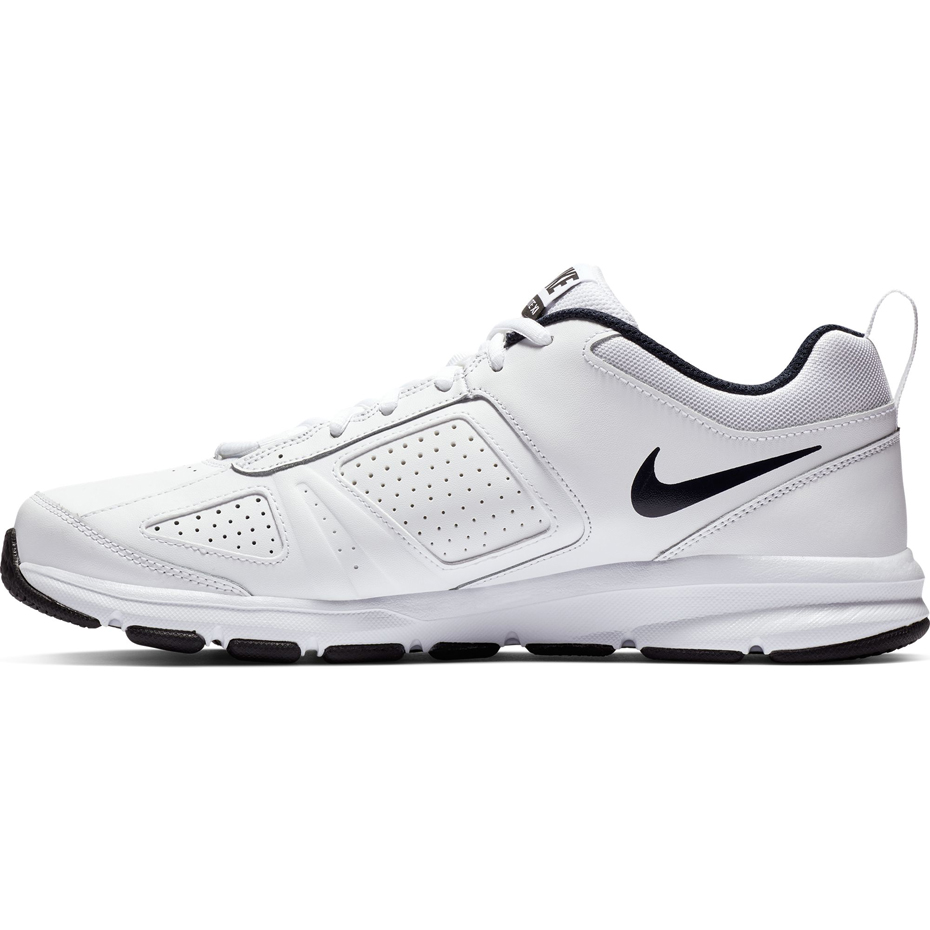 Buty męskie Nike T Lite XI biało czarne 616544 101 - obrazek 3