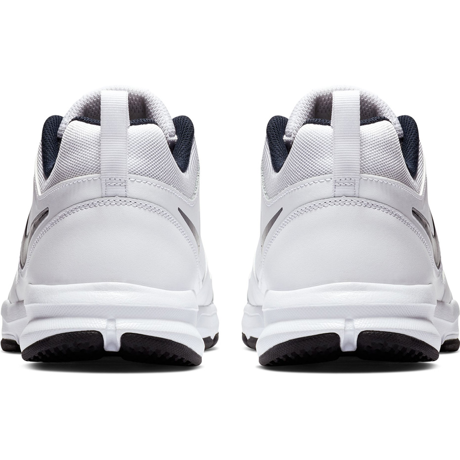 Buty męskie Nike T Lite XI biało czarne 616544 101 - obrazek 5