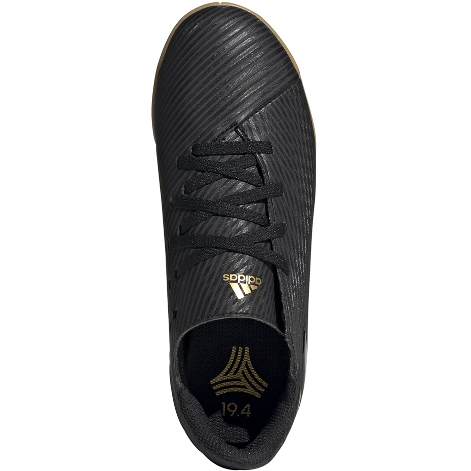 Buty piłkarskie adidas Nemeziz 19.4 IN JUNIOR czarne EG3314 - obrazek 2