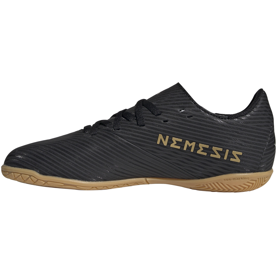 Buty piłkarskie adidas Nemeziz 19.4 IN JUNIOR czarne EG3314 - obrazek 3