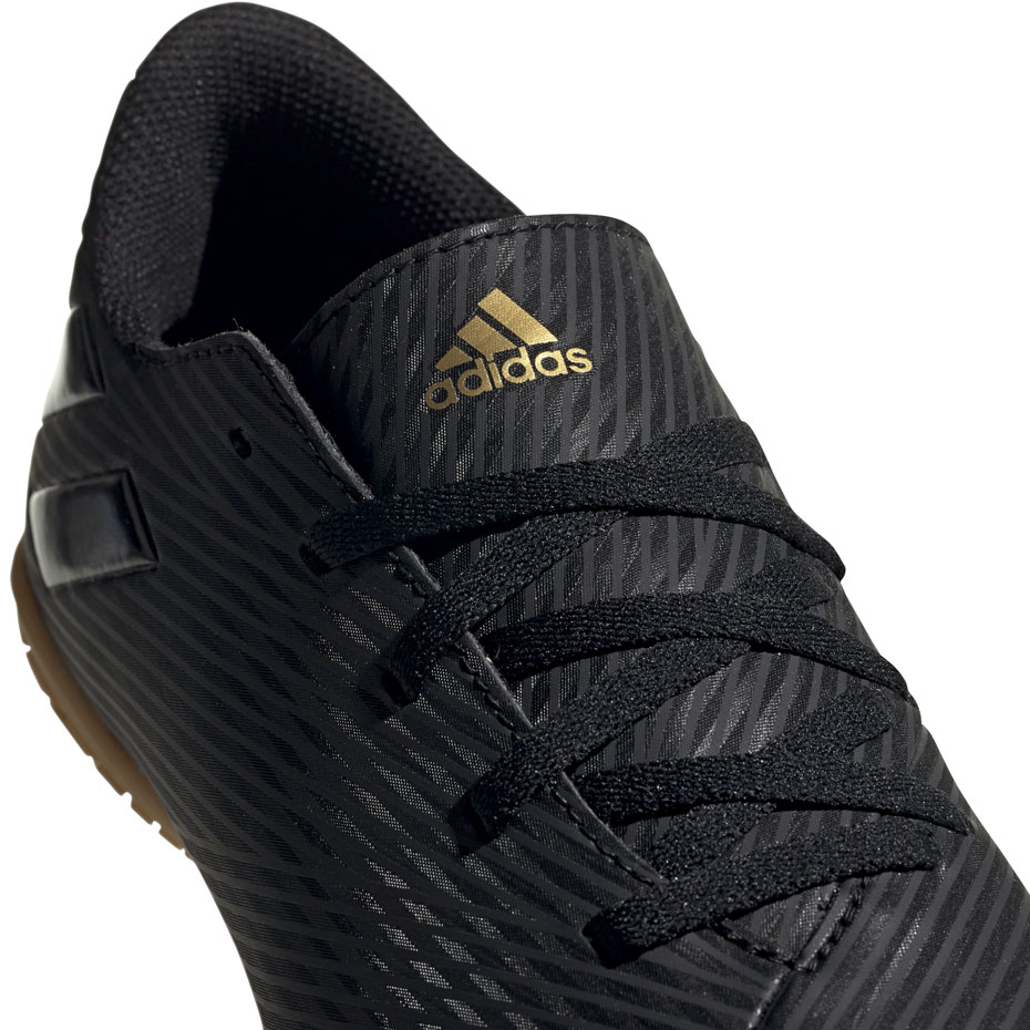 Buty piłkarskie adidas Nemeziz 19.4 IN JUNIOR czarne EG3314 - obrazek 4