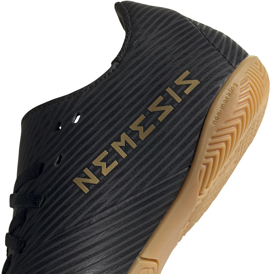 Buty piłkarskie adidas Nemeziz 19.4 IN JUNIOR czarne EG3314 - obrazek 5