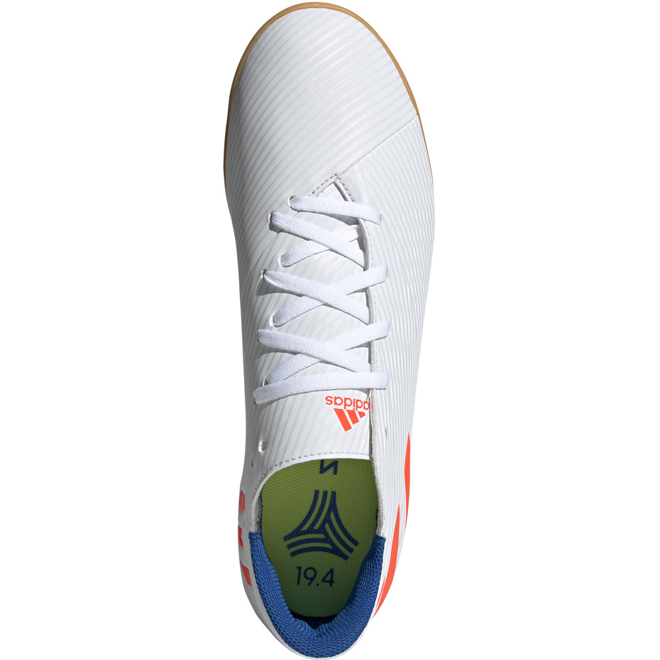Buty piłkarskie adidas Nemeziz Messi 19.4 IN biało czerwone F34550 - obrazek 2