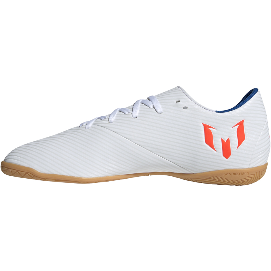 Buty piłkarskie adidas Nemeziz Messi 19.4 IN biało czerwone F34550 - obrazek 3