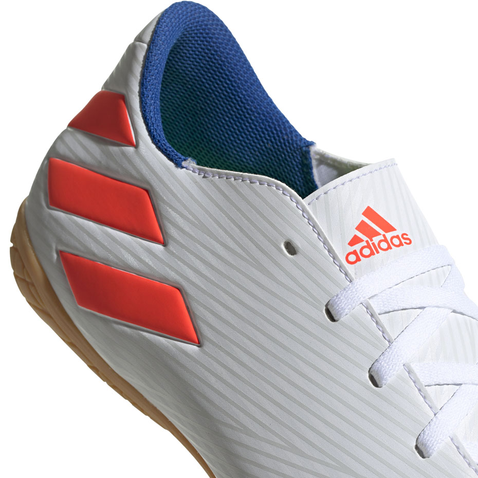 Buty piłkarskie adidas Nemeziz Messi 19.4 IN biało czerwone F34550 - obrazek 4