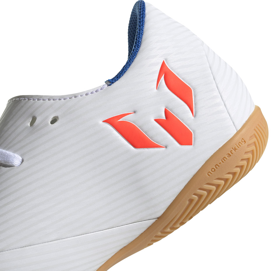 Buty piłkarskie adidas Nemeziz Messi 19.4 IN biało czerwone F34550 - obrazek 5