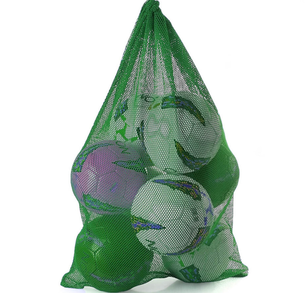 Siatka na 10 piłek NO10 zielona BCB2-2436G