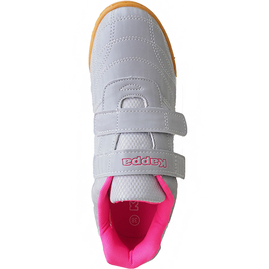 Buty dla dzieci Kappa Kickoff T srebrno-różowe 260509T 1522 - obrazek 2