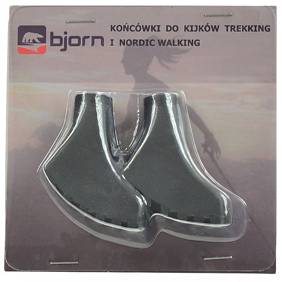 Końcówki do kijków trekkingowych Bjorn buciki 1180 2szt. T1 - obrazek 2