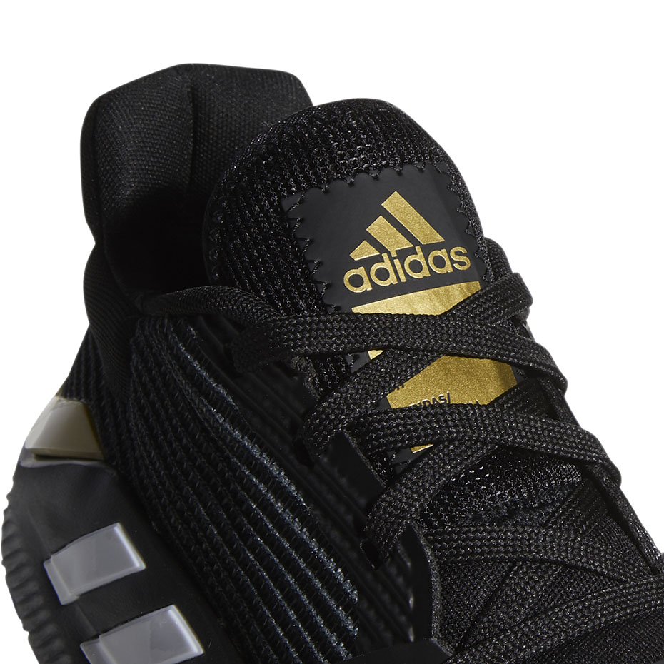 Buty męskie adidas Pro Bounce 2019 Low czarno-białe EF0469 - obrazek 5