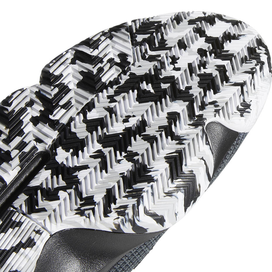 Buty męskie adidas Pro Bounce 2019 Low czarno-białe EF0469 - obrazek 6