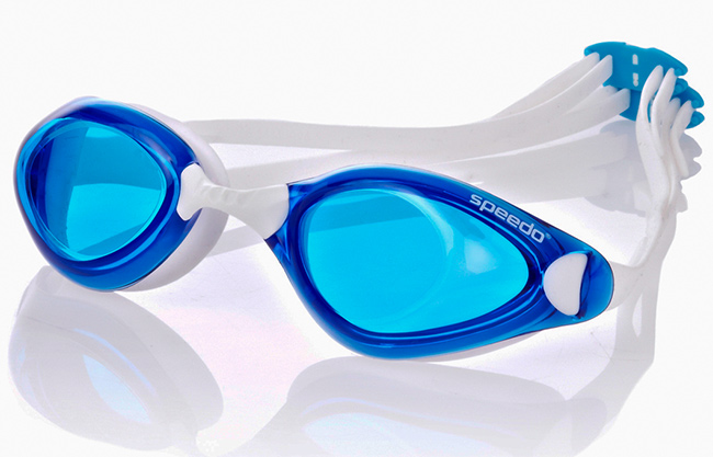 OKULARY PŁYWACKIE SPEEDO AQUAPULSE niebiesko/białe /44284
