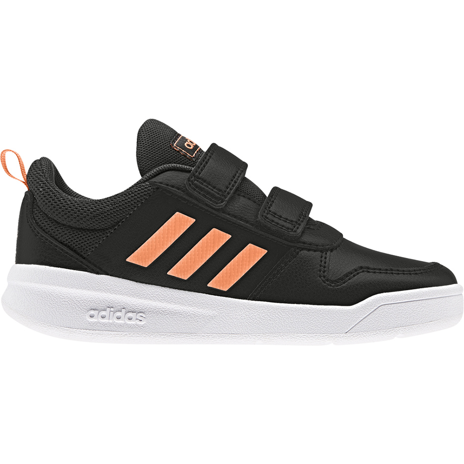 Buty dla dzieci adidas Tensaur C czarno-pomarańczowe EF1099