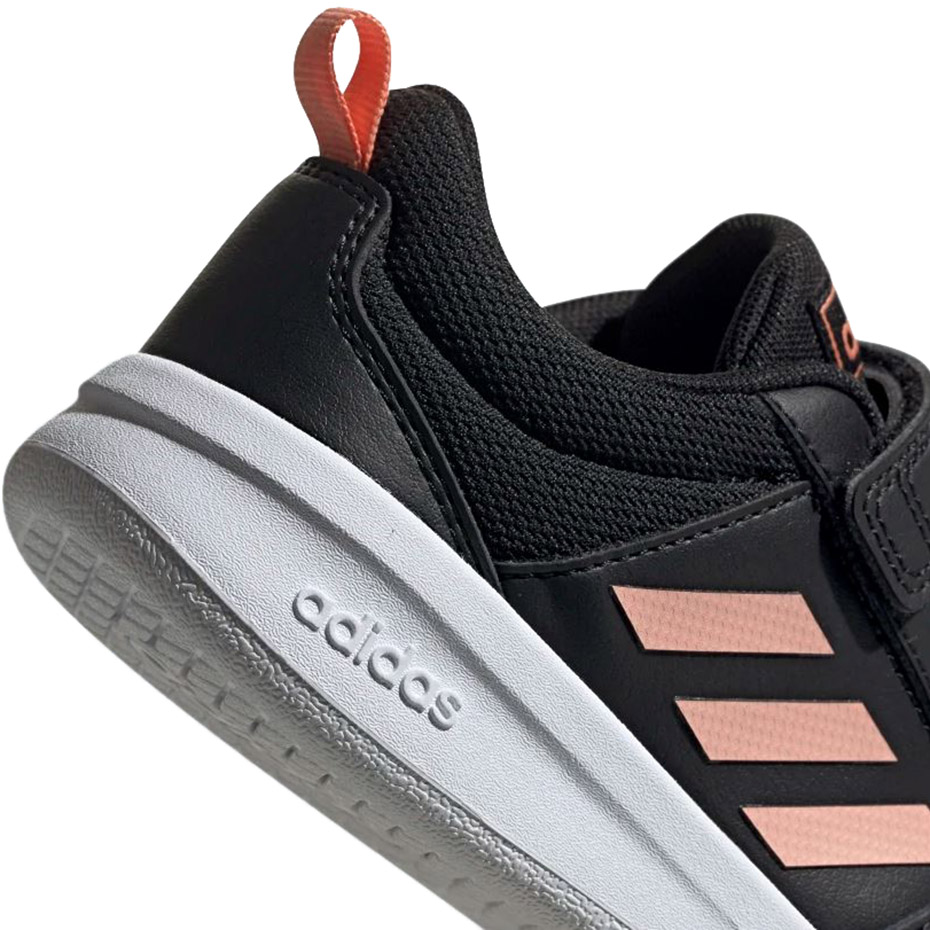 Buty dla dzieci adidas Tensaur C czarno-pomarańczowe EF1099 - obrazek 5