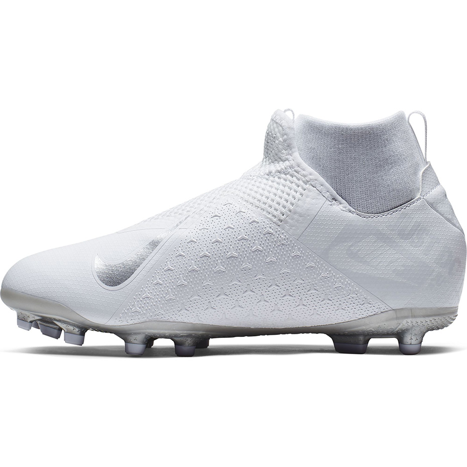 Buty piłkarskie Nike Phantom VSN Academy DF FG/MG JR AO3287 100 - obrazek 3