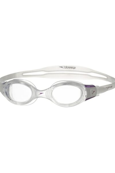OKULARY PŁYWACKIE SPEEDO FUTURA BIOFUSE FEMALE przeźroczysto/fioletowe /58180
