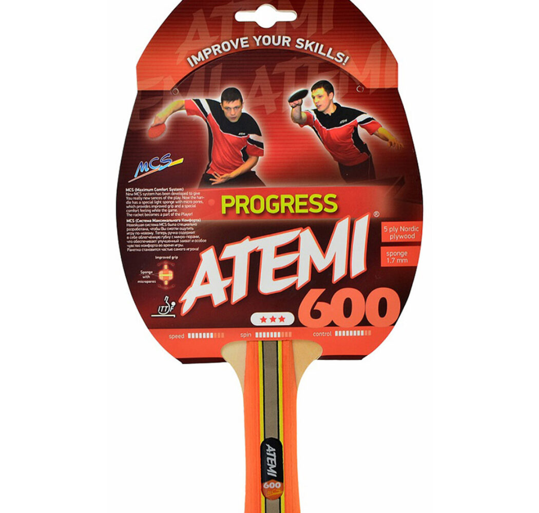 Rakietka do ping ponga Atemi 600*** anatomical