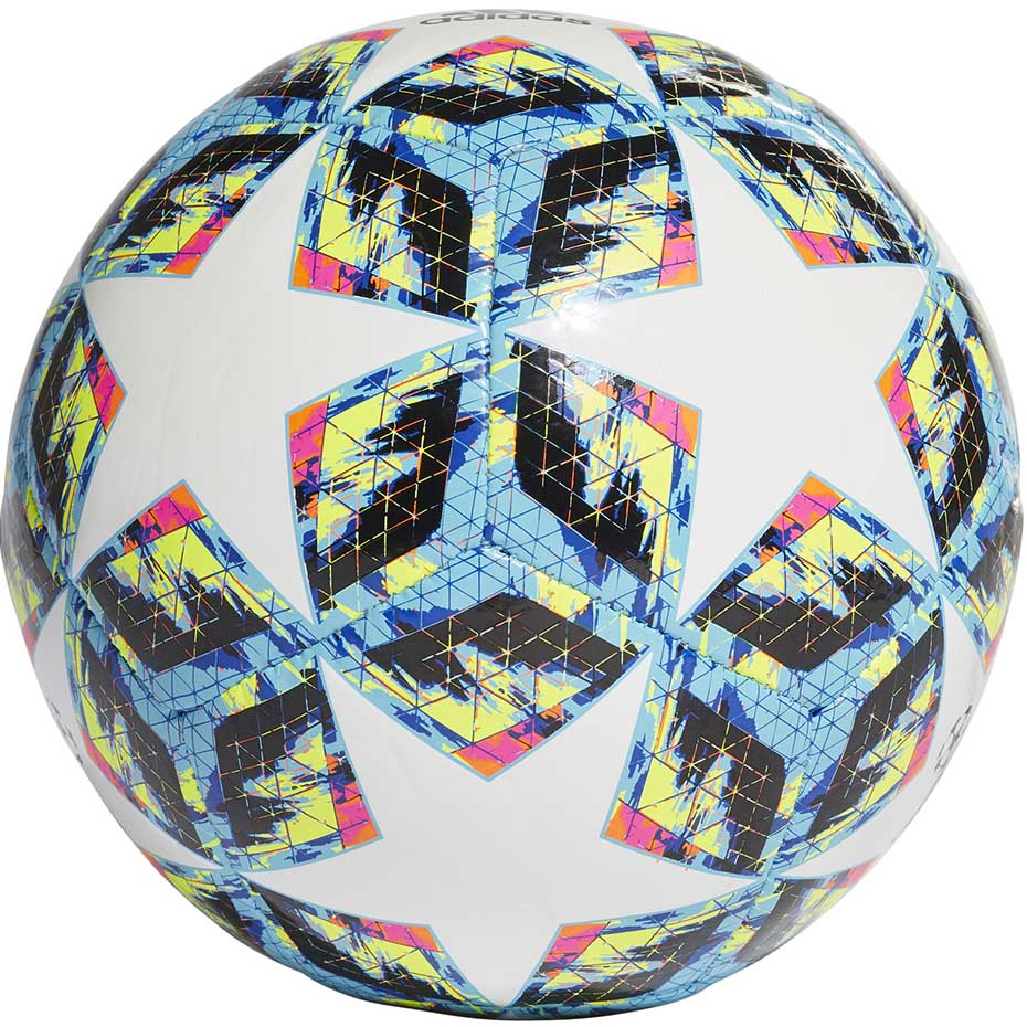 Piłka nożna adidas Finale Sala 5x5 biało niebiesko czerwona DY2548 - obrazek 2