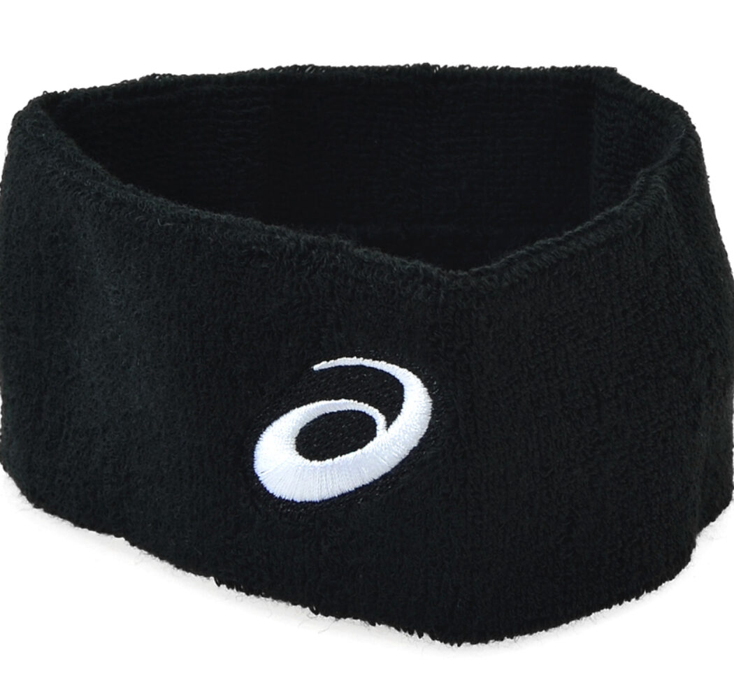 OPASKA NA GŁOWĘ ASICS TERRY HEADBAND czarna /132083-0904