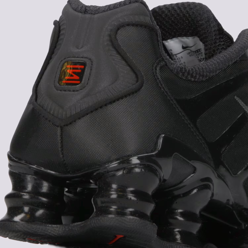 Buty Nike Shox TL Czarne Triple Black AV3595-002 - obrazek 3