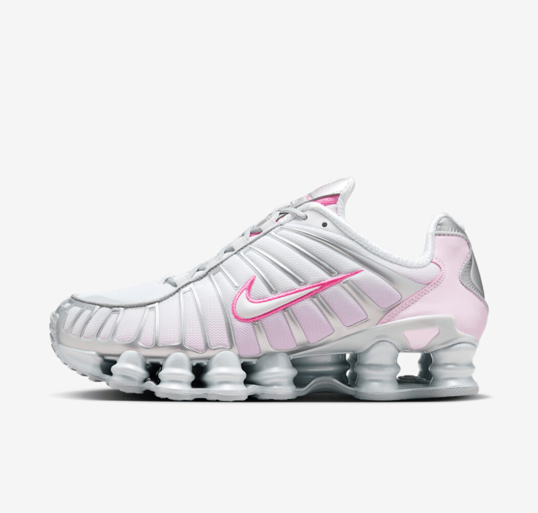 Buty Nike Shox TL HV2520-001 Biało-Różowe