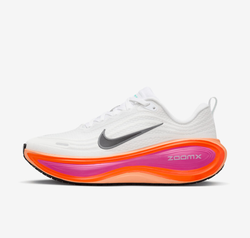 Buty Nike Vomero Plus HV8154-104 Biało-Pomarańczowe