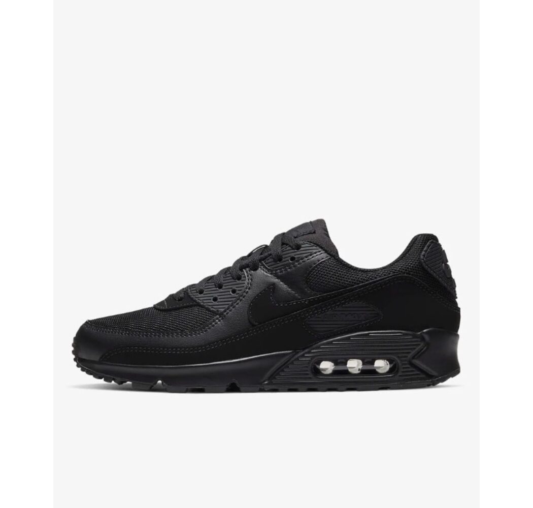Nike Air Max 90 Triple Black DH8010-001 Czarne sneakersy
