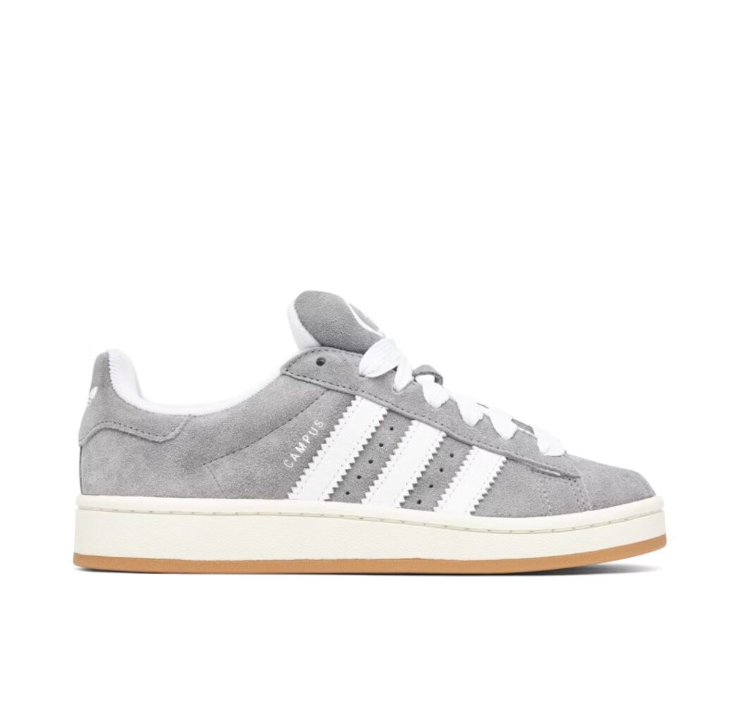 adidas Campus 00s Grey Gum HQ8707 Szare Zamszowe Sneakersy