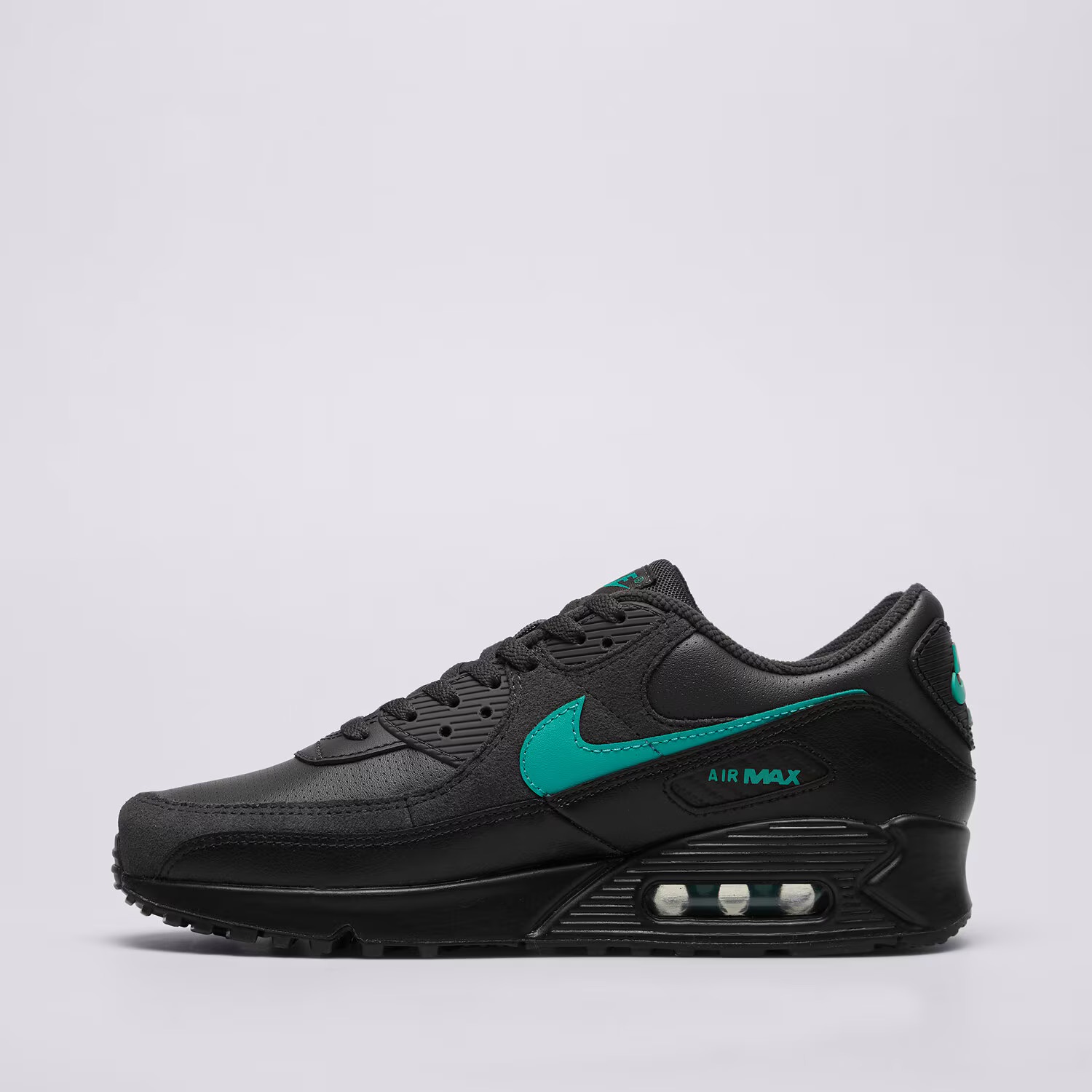 Nike Air Max 90 Czarne Niebieskie IF0670-002 - obrazek 2
