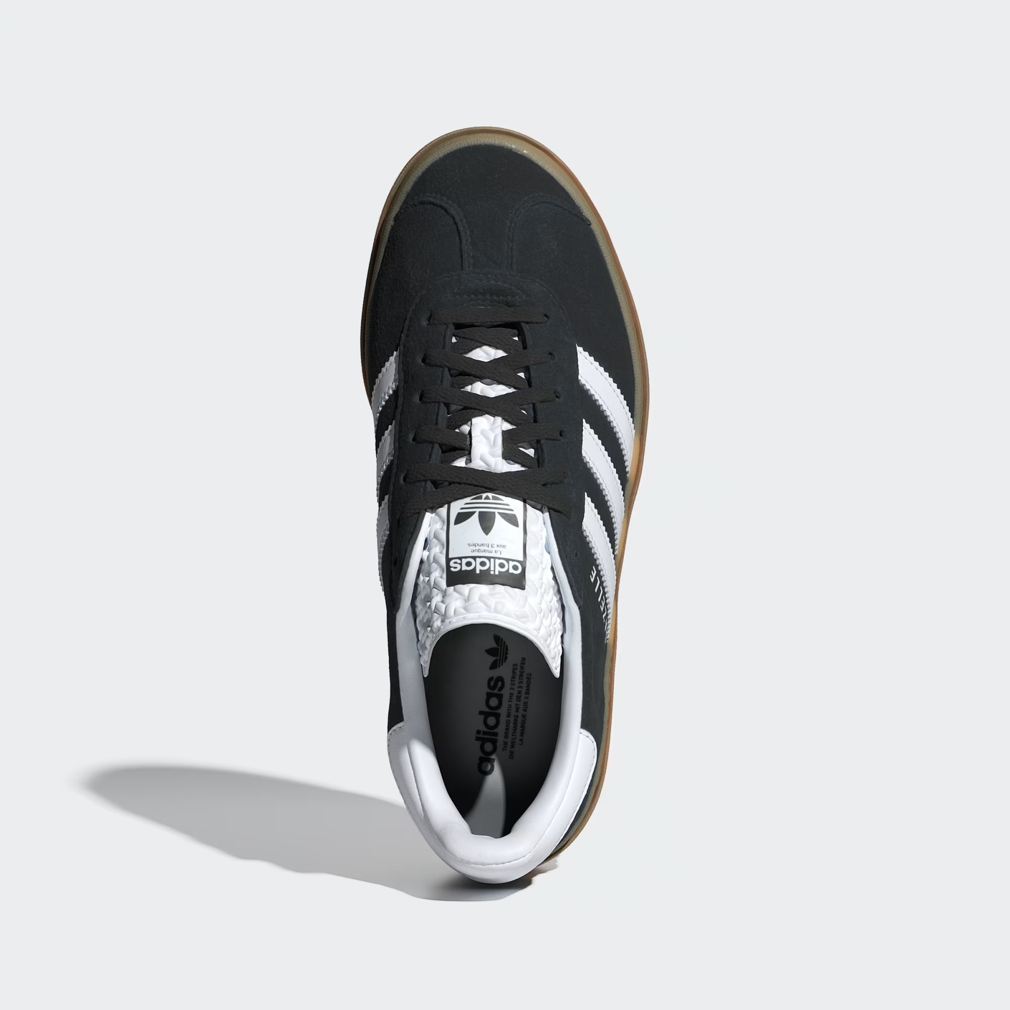 Buty Adidas Gazelle Bold IE0876 Czarne - obrazek 2
