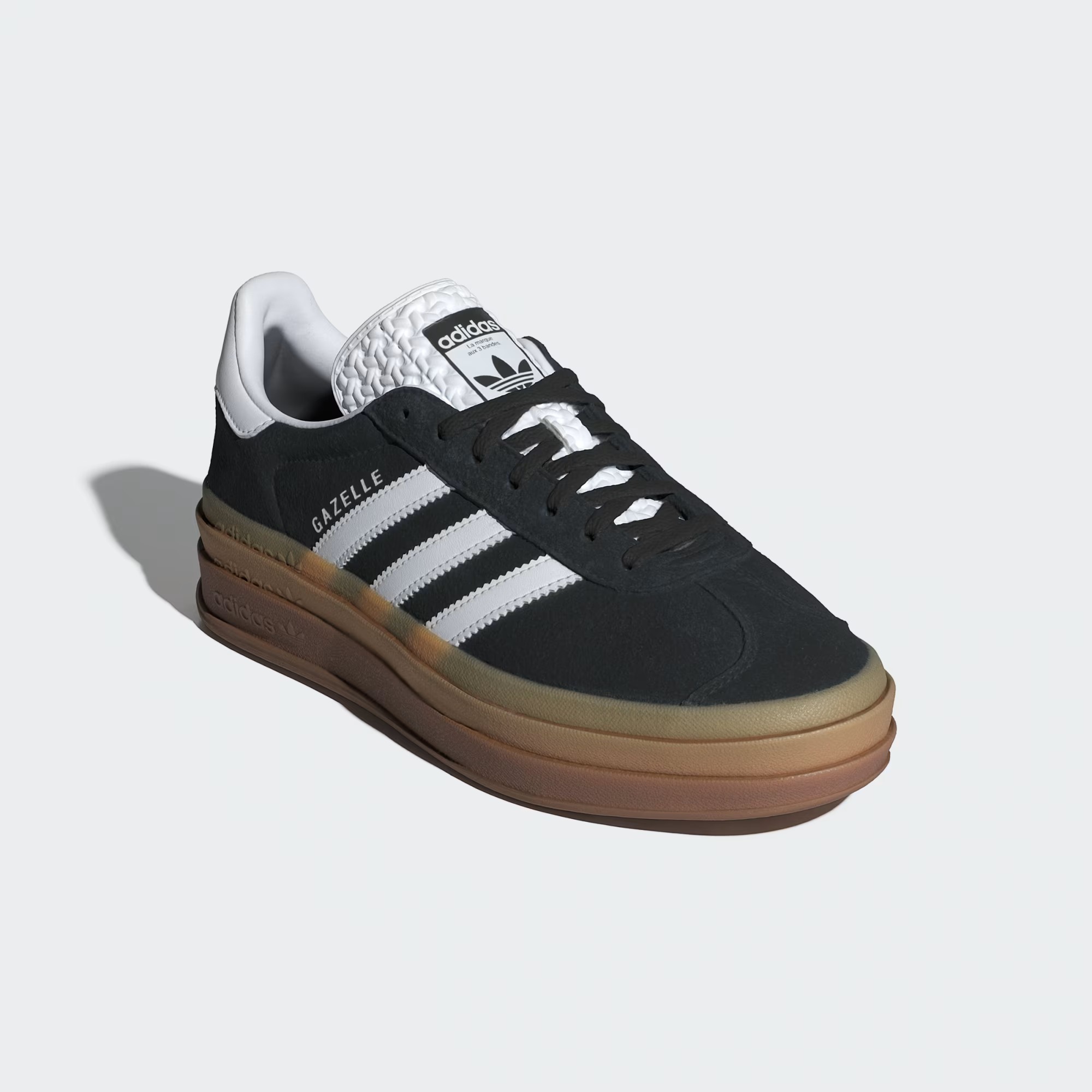 Buty Adidas Gazelle Bold IE0876 Czarne - obrazek 4