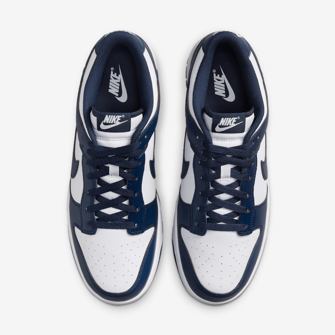 Buty Nike Dunk Low Retro HF5441-107 Biało-Granatowe - obrazek 4