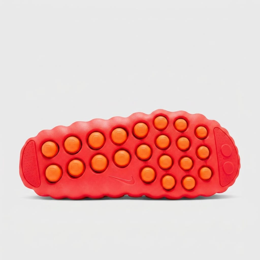 Klapki Nike Mind 001 Slide Czerwone „Solar Red” HQ4307-600 - obrazek 4