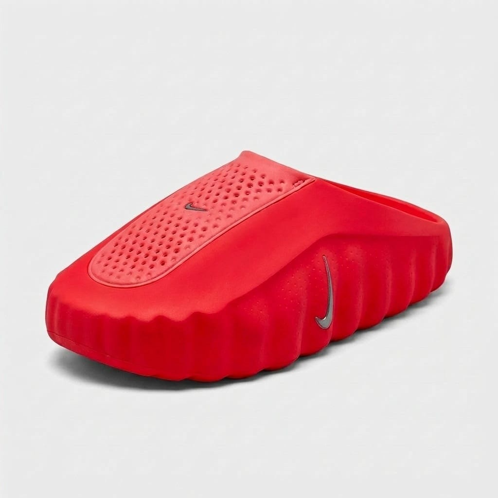 Klapki Nike Mind 001 Slide Czerwone „Solar Red” HQ4307-600 - obrazek 2