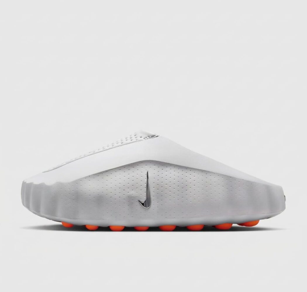 Klapki Nike Mind 001 Slide Szare „Light Smoke Grey” HQ4309-003